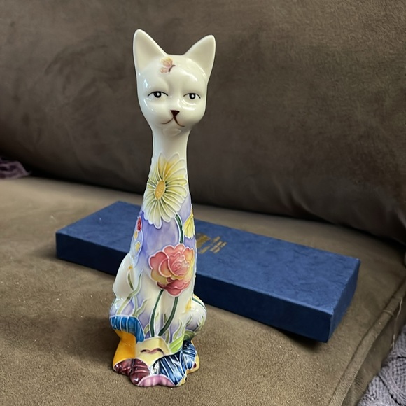 Cat - porcelain - Decors du Galion - made in France - Picture 5 of 10